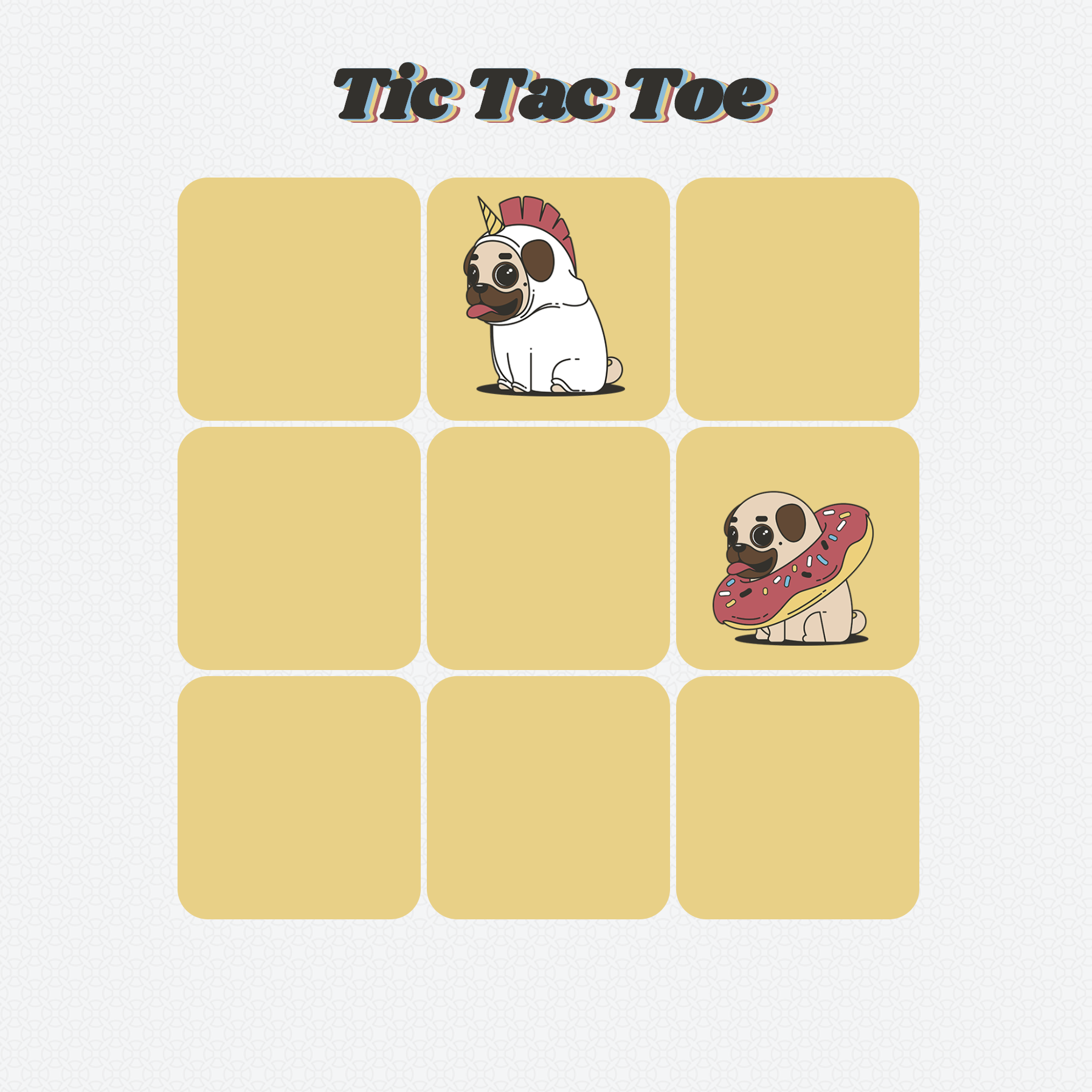 Tic Tac Pug screenshot